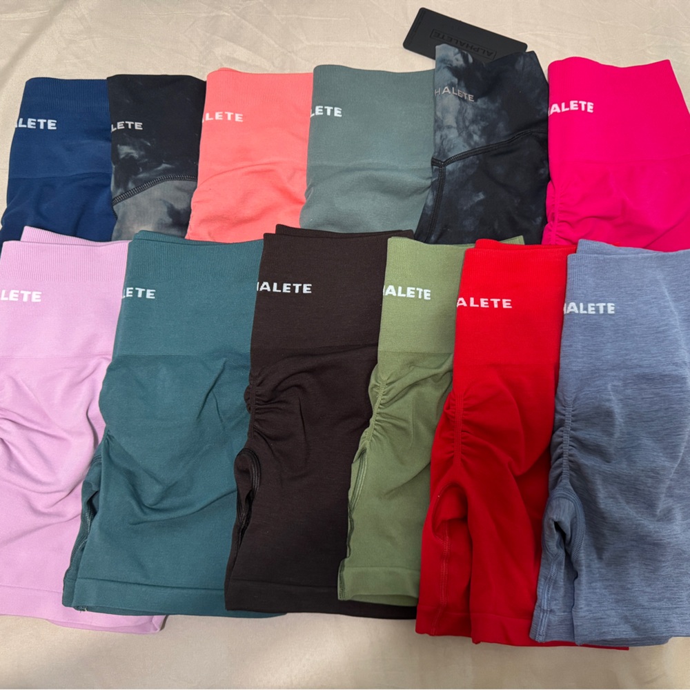 Alphalete amplify shorts (sold separately)